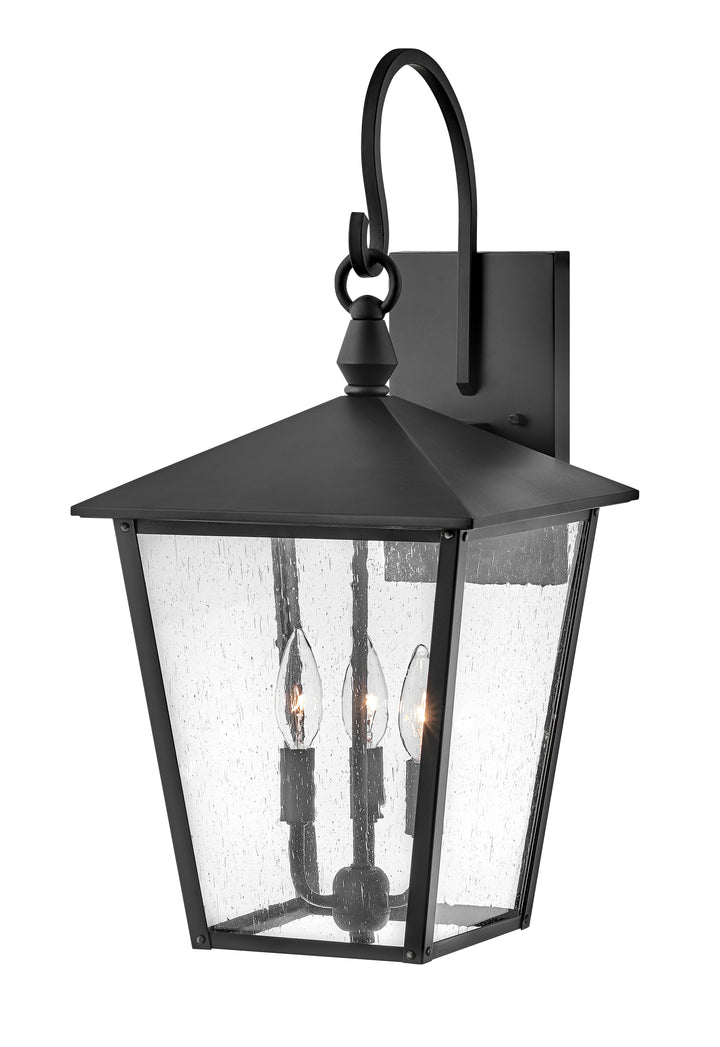 Hinkley Huntersfield Outdoor Wall Light Large Wall Mount Lantern Black 14065BK