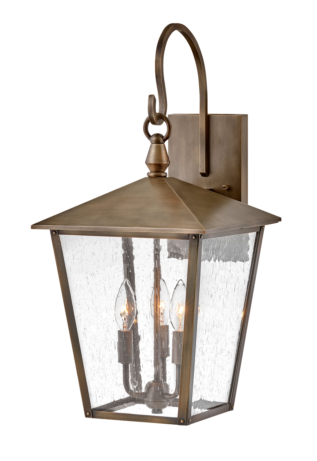 Hinkley Huntersfield Outdoor Wall Light Large Wall Mount Lantern Burnished Bronze 14065BU