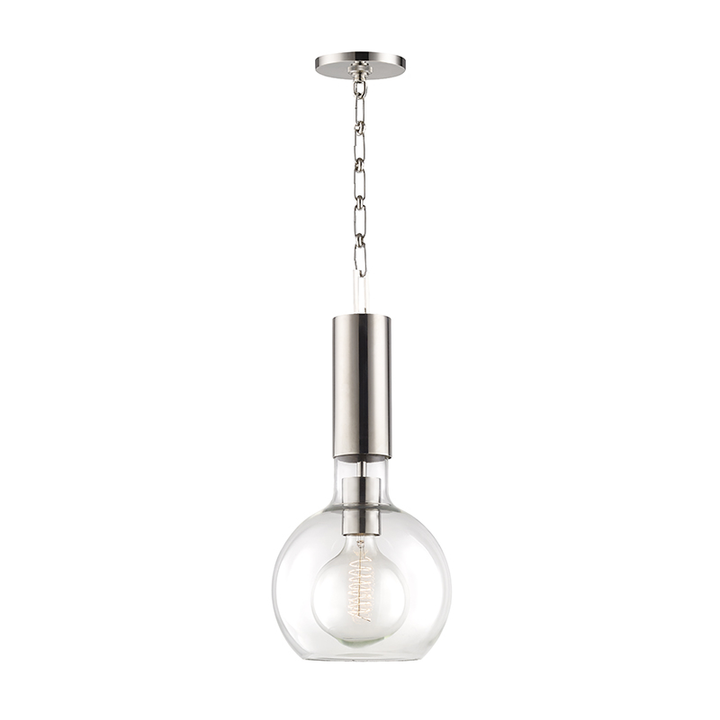 Hudson Valley Lighting Raleigh Pendant Pendants Hudson Valley Lighting Polished Nickel  