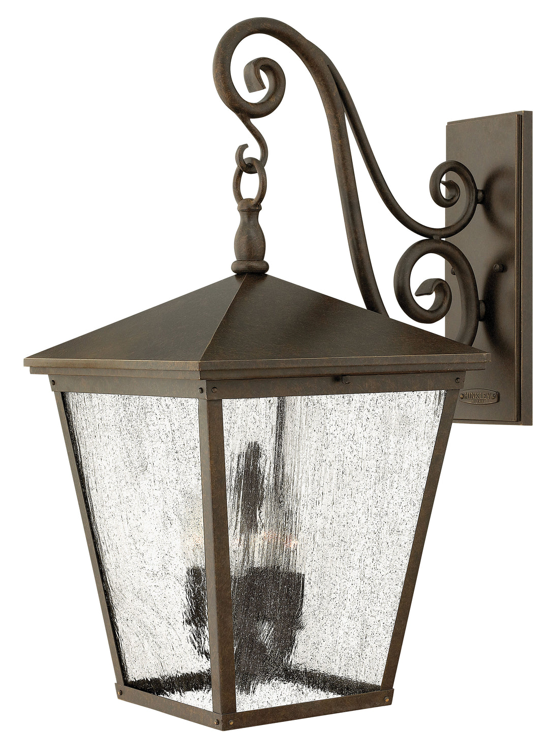 Hinkley Trellis Outdoor Wall Light Grande Wall Mount Lantern Regency Bronze 1438RB