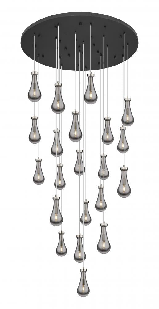 Innovations Lighting Owego - 21 Light - 48 inch - Brushed Satin Nickel - Multi Pendant