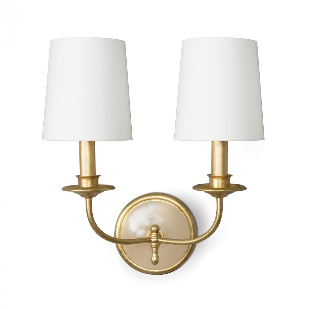 Regina Andrew Southern Living Fisher Sconce Double