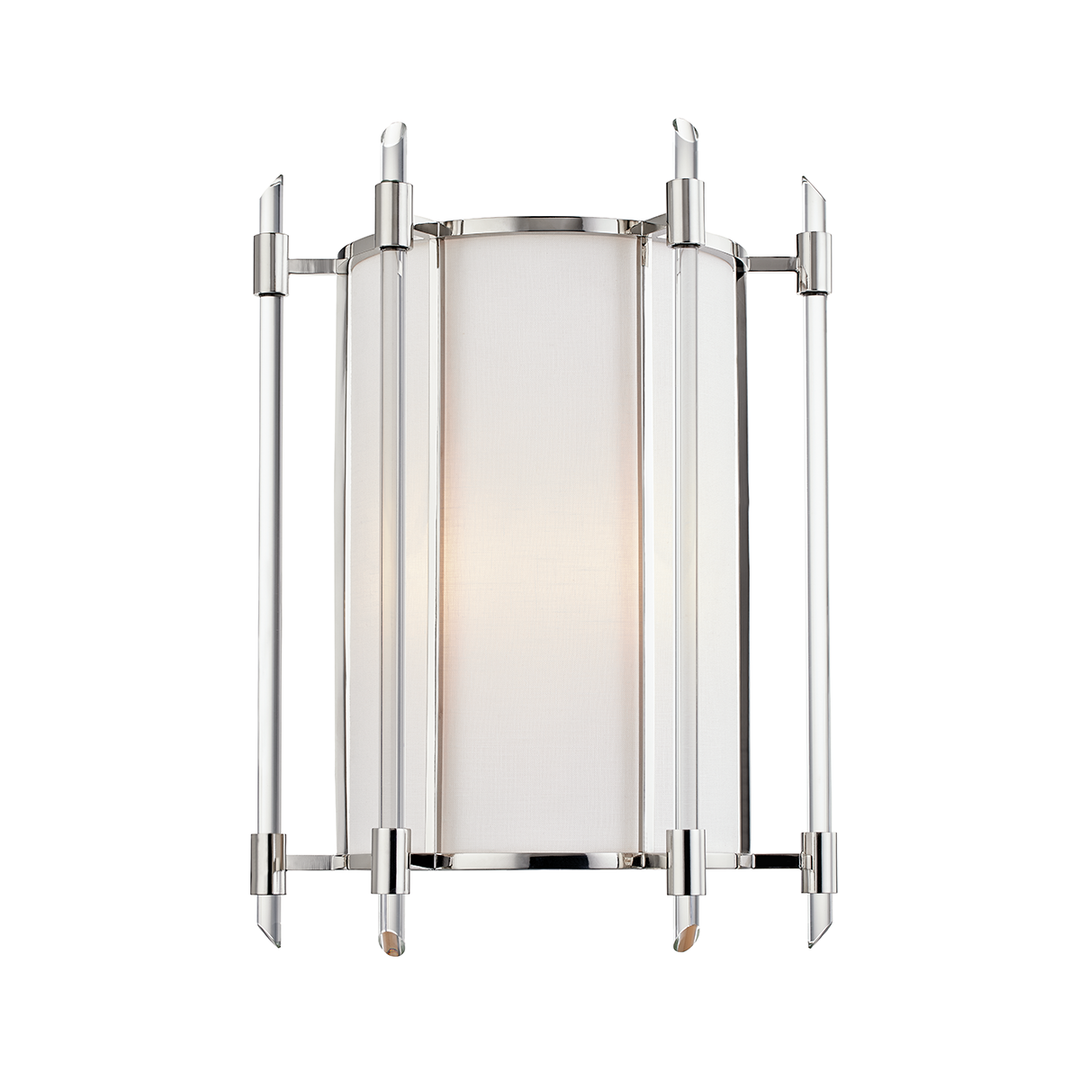 Hudson Valley Lighting Delancey Wall Sconce Wall Sconces Hudson Valley Lighting Polished Nickel  