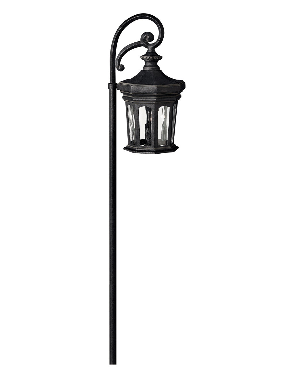 Hinkley Raley Landscape Path Light 12V LED Path Light Museum Black 1513MB-LL