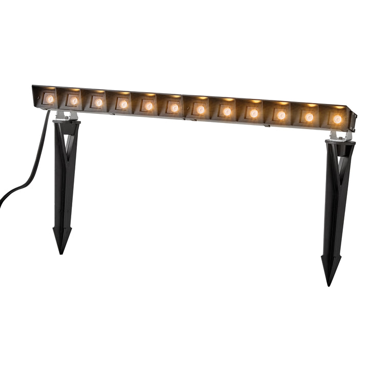 Hinkley Vestra Landscape Spot Light Large 12V LED Wall Wash Antique Brushed Aluminum 15305AL