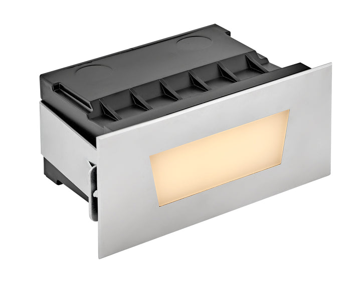 Hinkley Sparta - Dash Landscape Step & Deck Light 12V LED Small Flat Brick Light Stainless Steel 15344SS