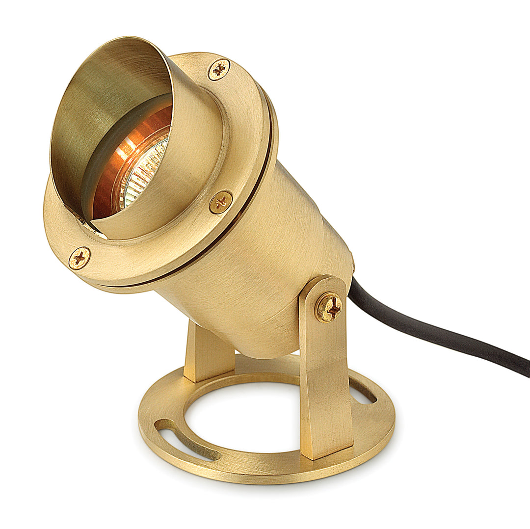 Hinkley Accent Pond Light 12V Brass MR16 Submersible Brass 1539BS