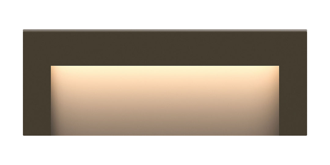 Hinkley Taper Landscape Step & Deck Light Deck Sconce Wide Horizontal Bronze 1557BZ