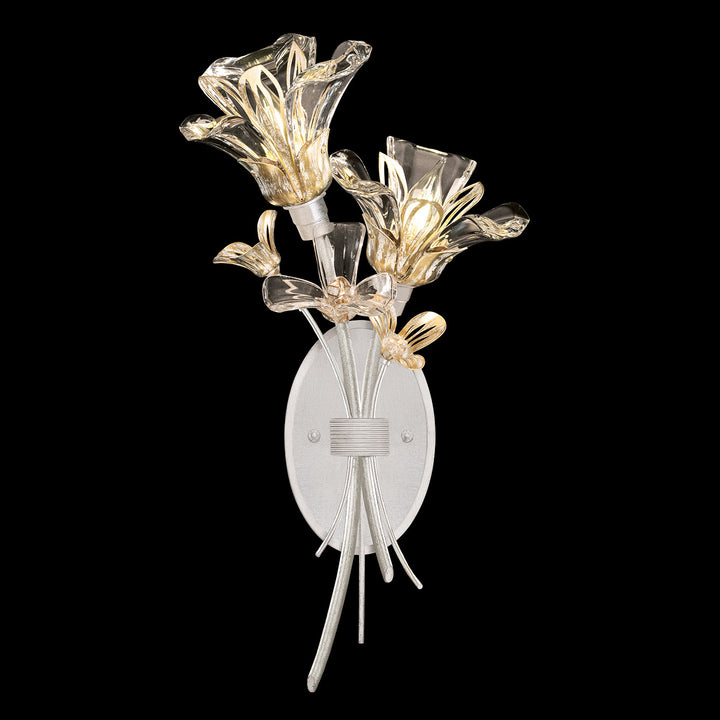 Fine Art Handcrafted Lighting Azu 19.5"H LSF Sconce
