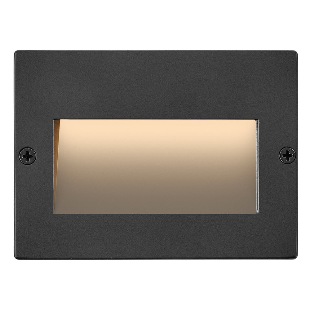 Hinkley Taper Landscape Step & Deck Light Step 12V Horizontal Matte Black Stainless 1563MBS
