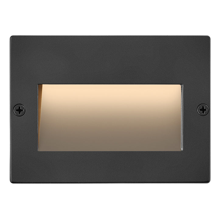 Hinkley Taper Landscape Step & Deck Light Step 12V Horizontal Matte Black Stainless 1563MBS