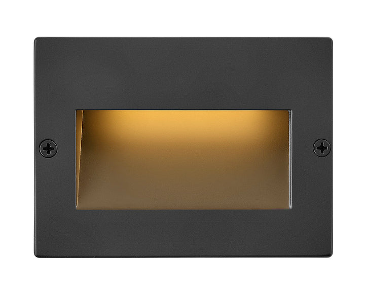 Hinkley Taper Landscape Step & Deck Light Step 12V Horizontal Satin Black 1563SK