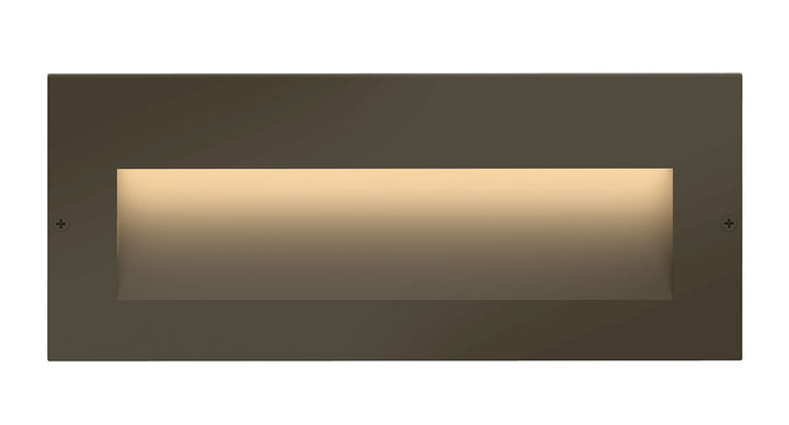 Hinkley Taper Landscape Step & Deck Light Step 12V Wide Horizontal Bronze 1565BZ