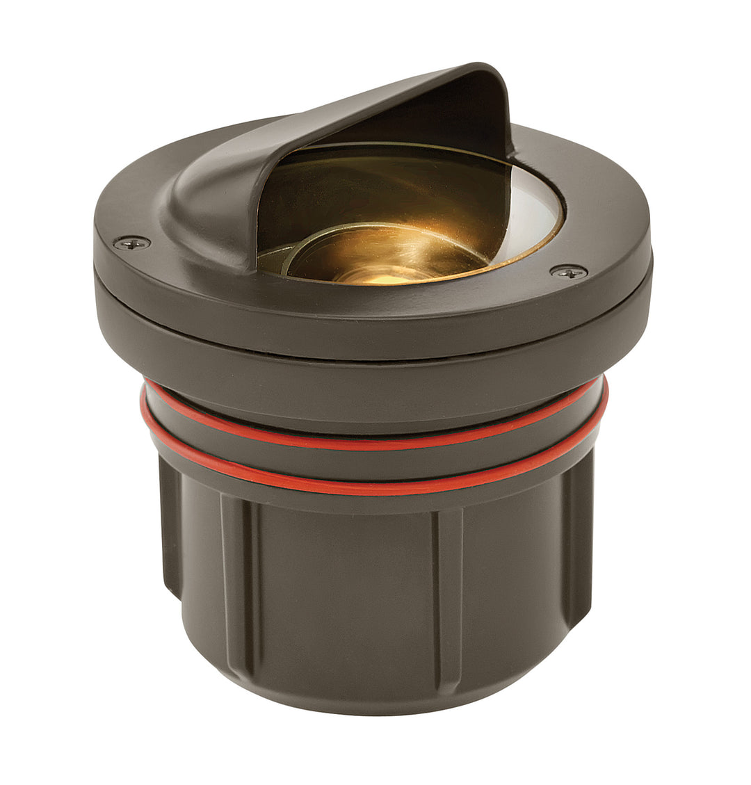 Hinkley Landscape Well Light Variable Output LED 2700K Shielded Bronze 15708BZ-LMA27K