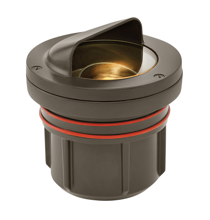 Hinkley Landscape Well Light Variable Output LED 3000K Shielded Bronze 15708BZ-LMA30K
