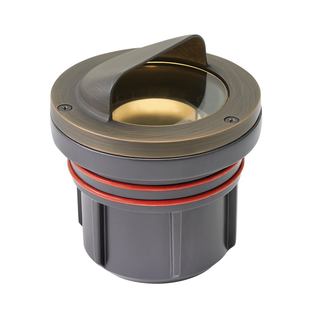 Hinkley Landscape Well Light Hardy Island Variable Output LED 2700K Shielded Matte Bronze 15708MZ-LMA27K