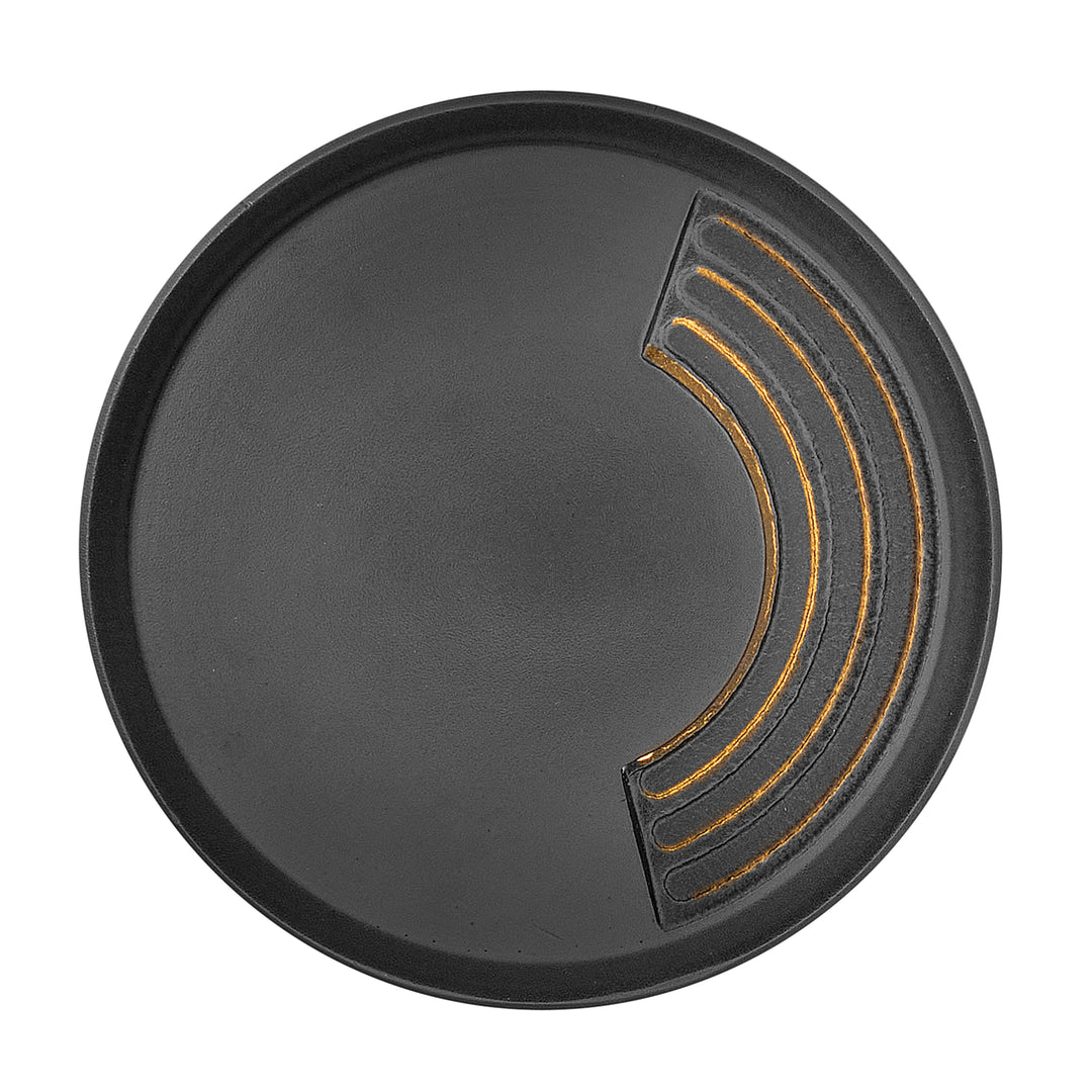 Hinkley Sparta - Flare Landscape Well Light 12V LED Uni-Directional Well Light Stainless Steel Black 15710SSB