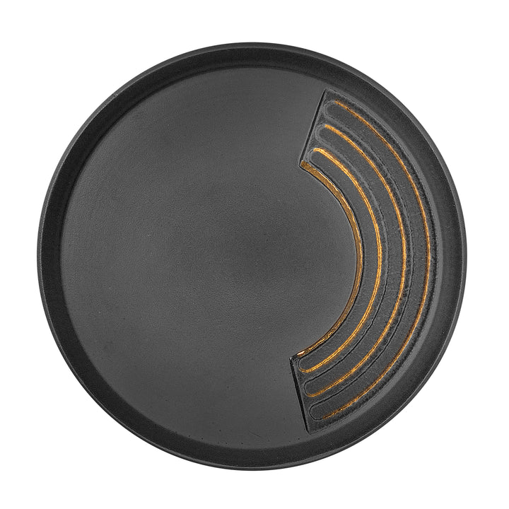 Hinkley Sparta - Flare Landscape Well Light 12V LED Uni-Directional Well Light Stainless Steel Black 15710SSB