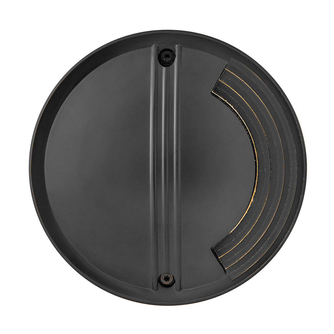 Hinkley Sparta - Flare Landscape Well Light 12V LED Uni-Directional Well Light Stainless Steel Black 15712SSB