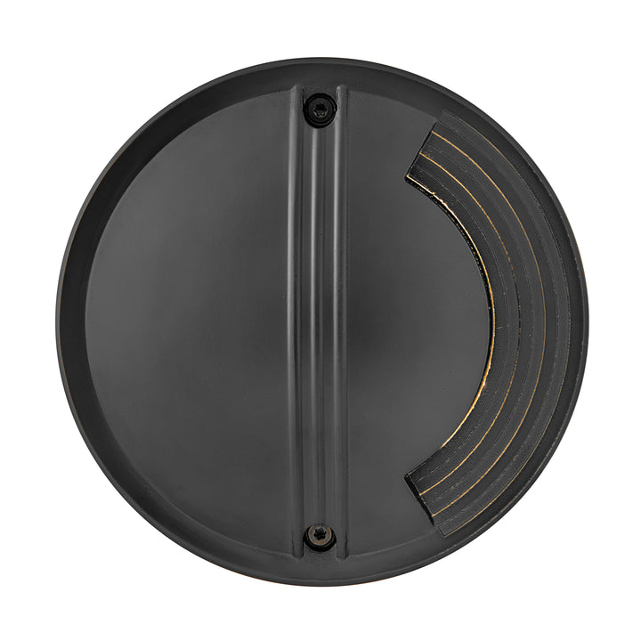 Hinkley Sparta - Flare Landscape Well Light 12V LED Uni-Directional Well Light Stainless Steel Black 15712SSB