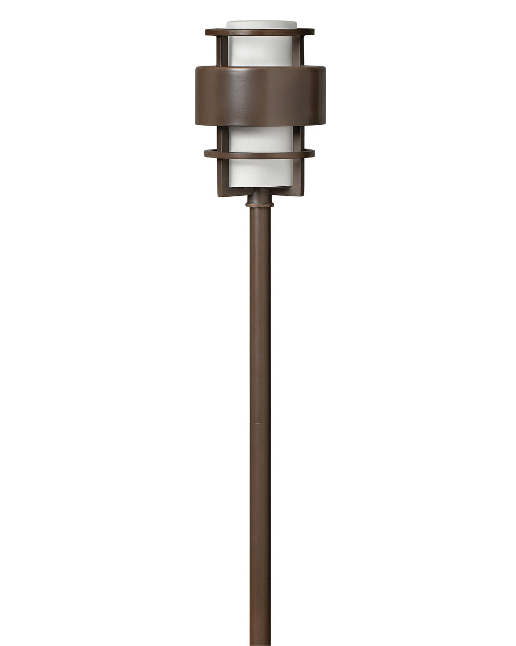 Hinkley Saturn Landscape Path Light 12V LED Path Light Metro Bronze 1579MT-LL