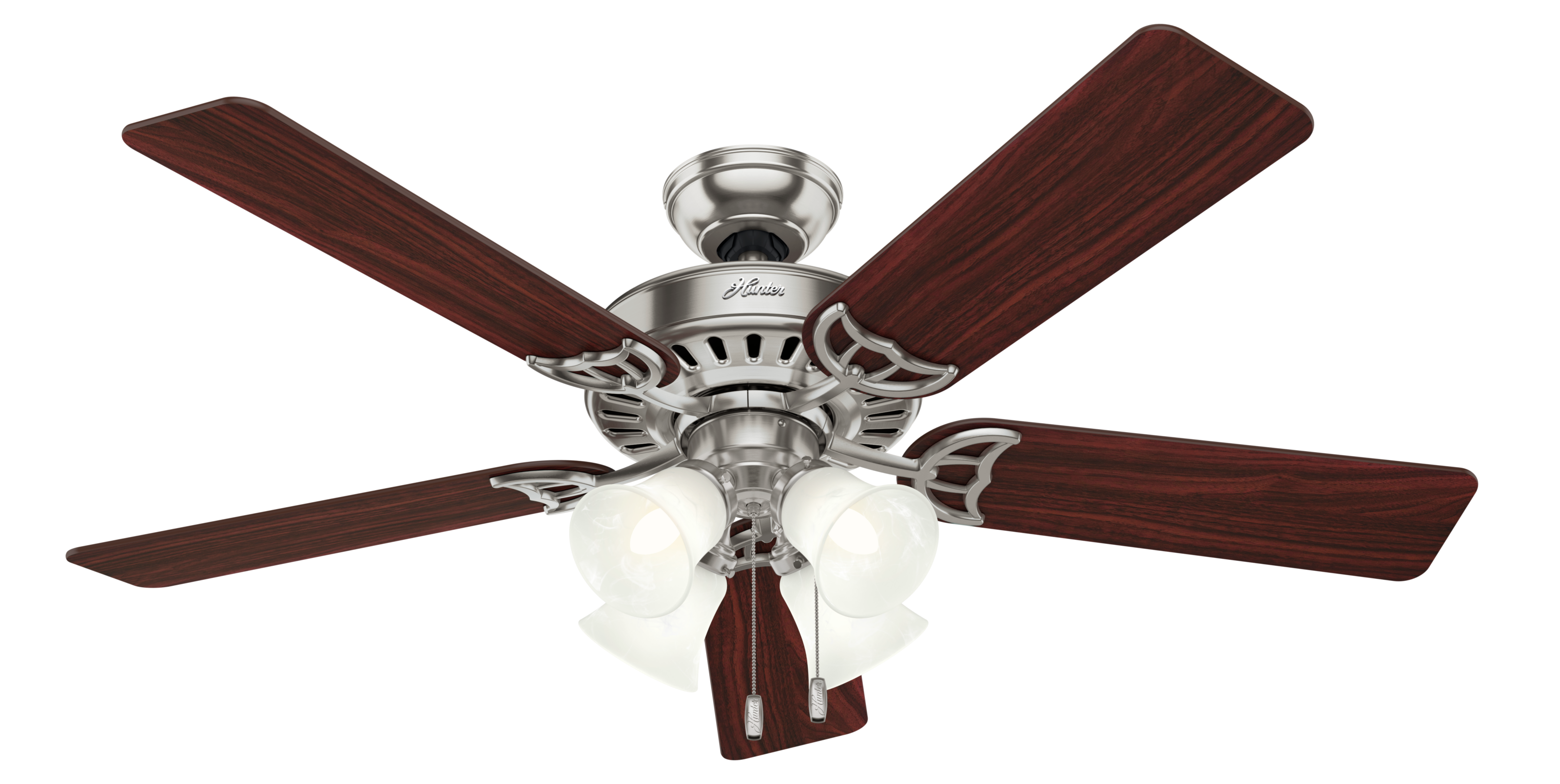 Hunter 52 inch Studio Series Ceiling Fan with LED Light Kit and Pull Chain