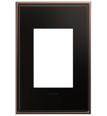 Legrand adorne Oil-Rubbed Bronze 1-Gang + wall plate