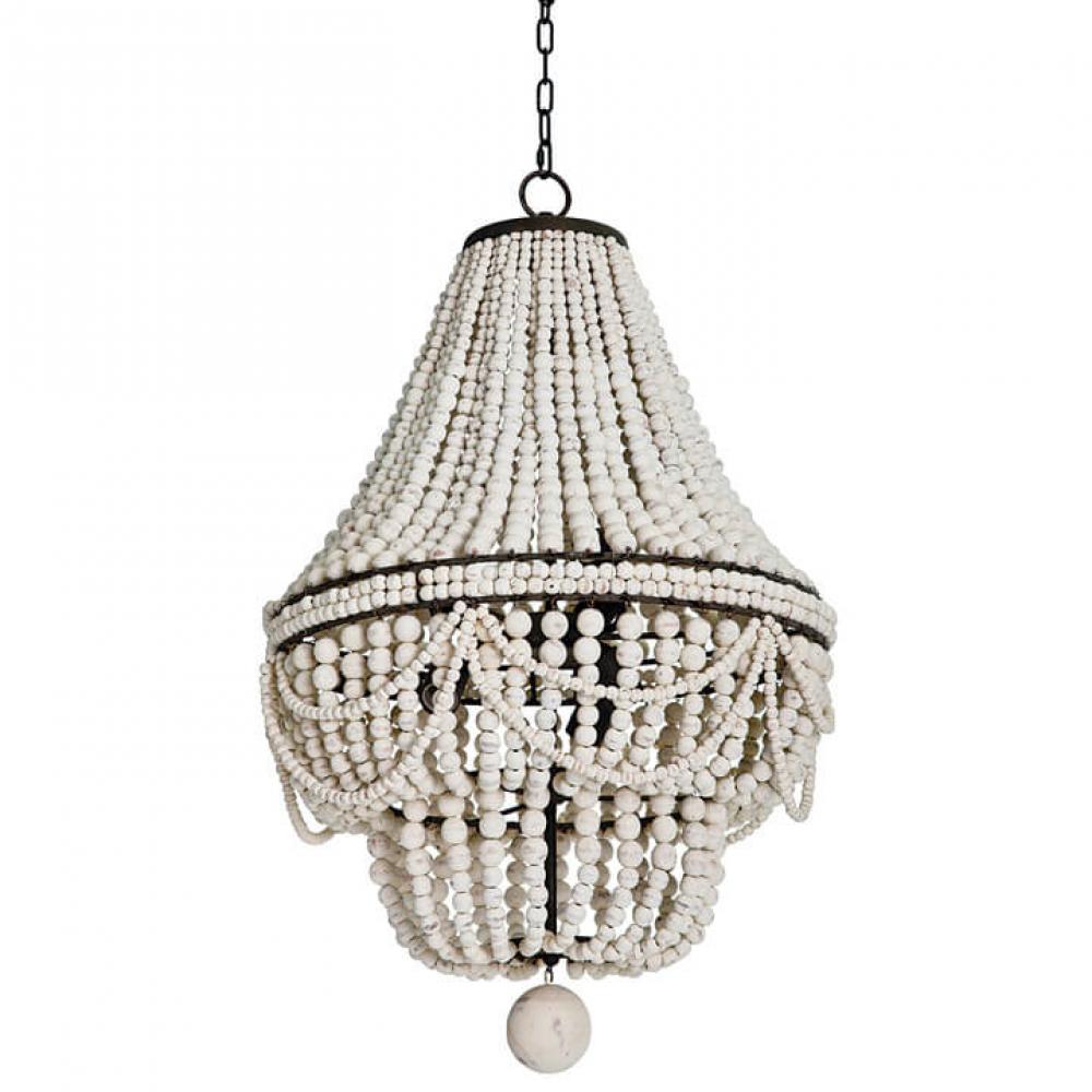 Regina Andrew Malibu Chandelier (Weathered White Chandeliers LG Floor Sample Default Title  