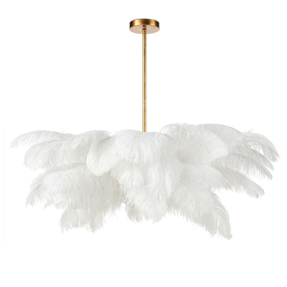 Regina Andrew  Josephine Feather Chandelier Chandeliers Regina Andrew   