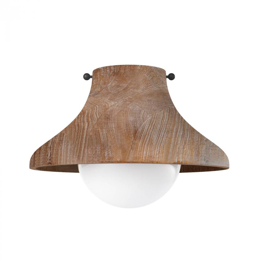 Regina Andrew Coastal Living Surfside Wood Flush Mount Ceiling Flush Mounts Regina Andrew   