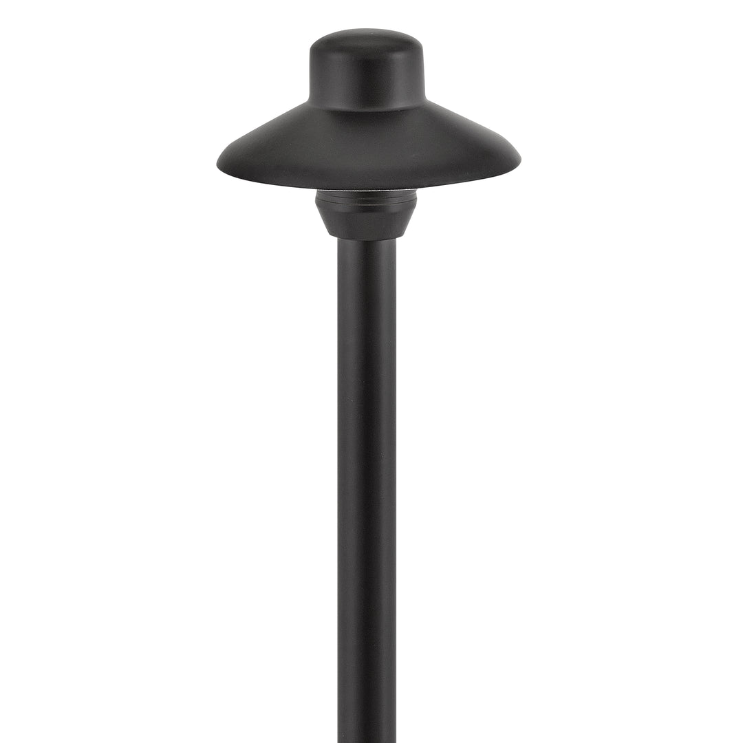Hinkley Hardy Island Sm. Standard Path Light 12V Small Standard LED Path Light Brass Satin Black 16050BSK-LL