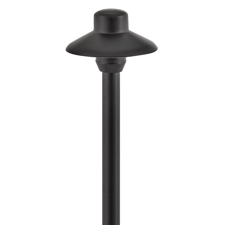 Hinkley Hardy Island Sm. Standard Path Light 12V Small Standard LED Path Light Brass Satin Black 16050BSK-LL