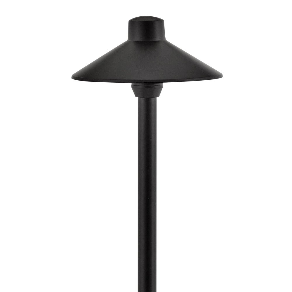Hinkley Hardy Island Lg. Standard Path Light 12V Large Standard LED Path Light Brass Satin Black 16055BSK-LL
