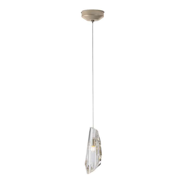 Luma Mini Pendant Mini-Pendants Hubbardton Forge Vintage Platinum 4x4x11.6