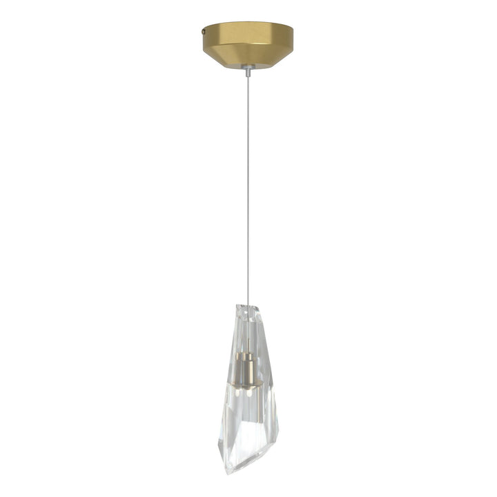 Luma Mini Pendant Mini-Pendants Hubbardton Forge Modern Brass 4x4x11.6