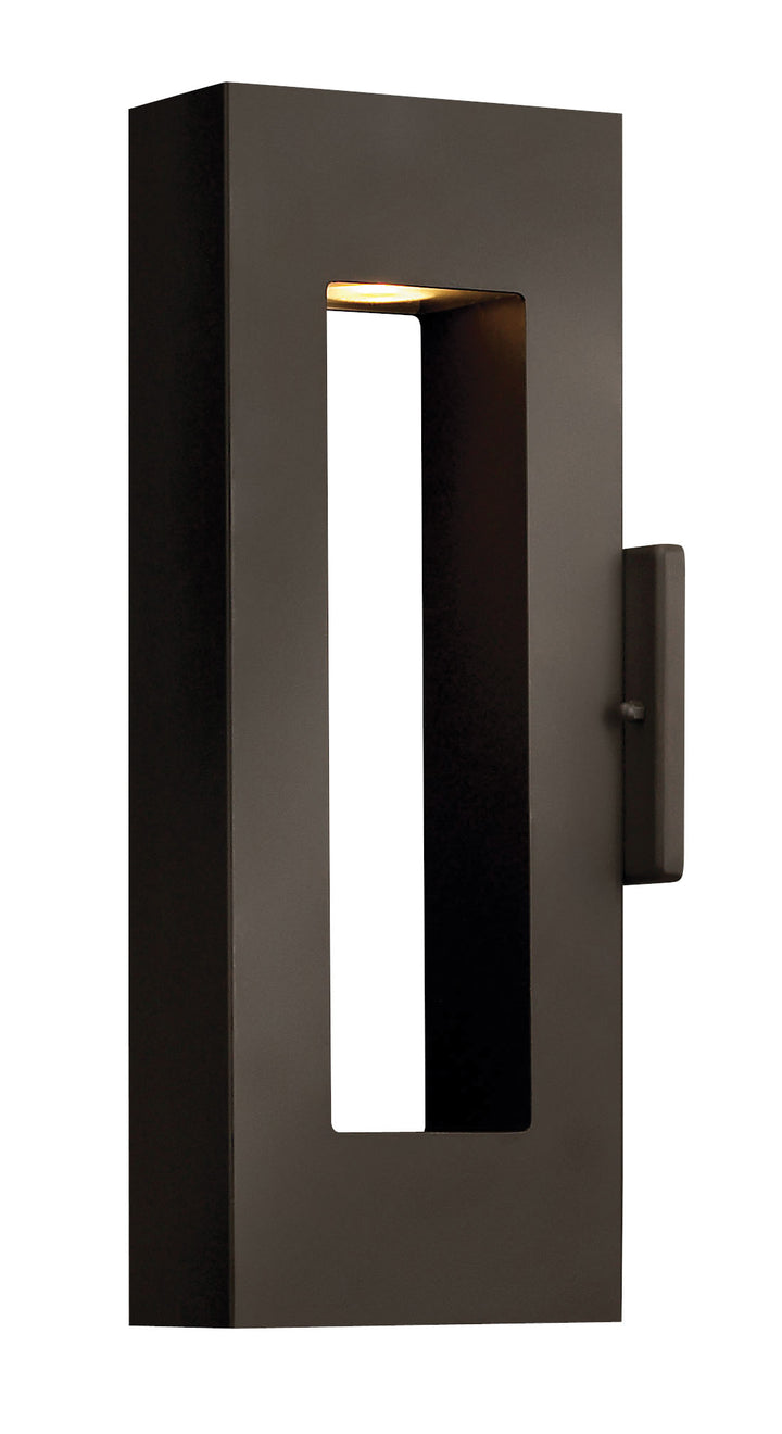 Hinkley Atlantis Outdoor Wall Light Medium Narrow LED Wall Sconce Bronze 1640BZ-LED