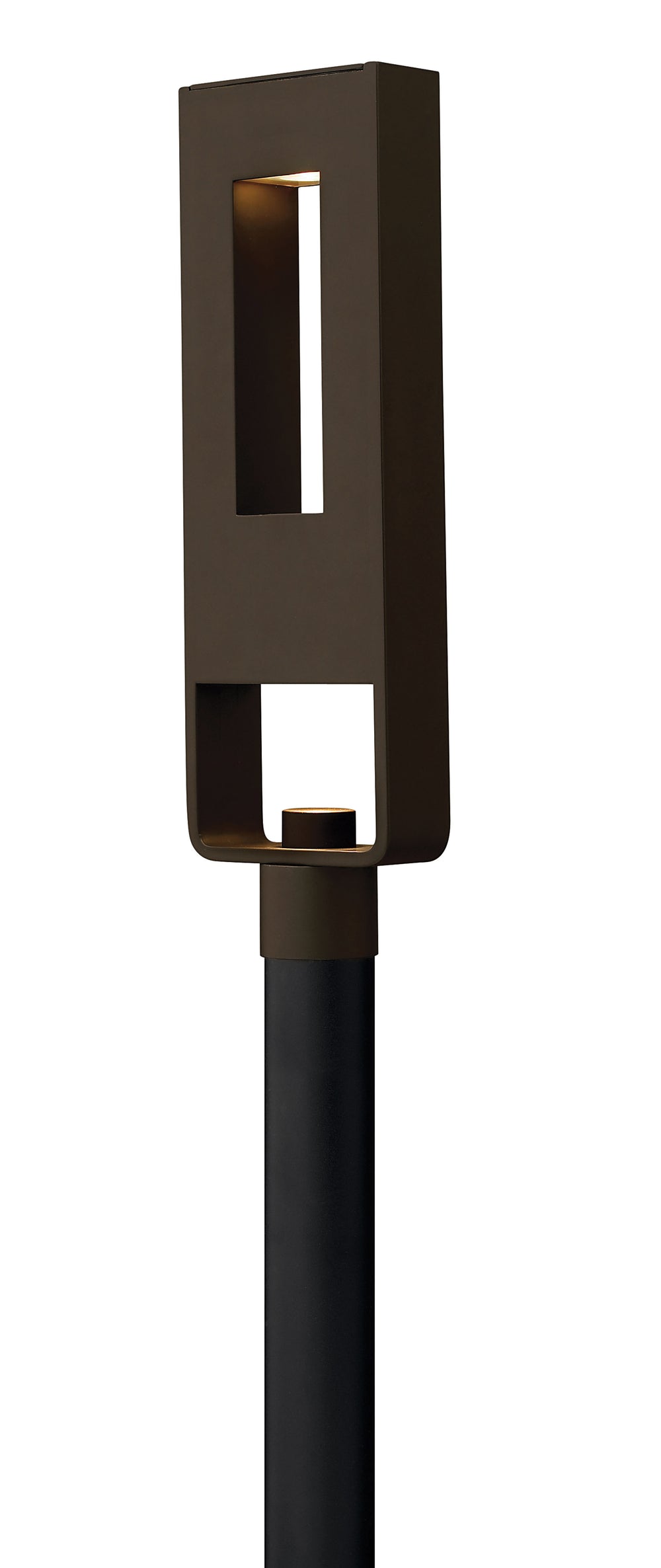 Hinkley Atlantis Outdoor Post Mount Lantern Large Post Mount Lantern Bronze 1641BZ-LL