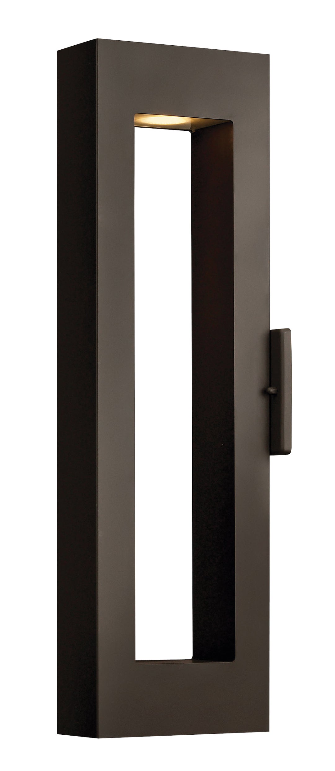 Hinkley Atlantis Outdoor Wall Light Large Narrow Wall Sconce Bronze 1644BZ-LL