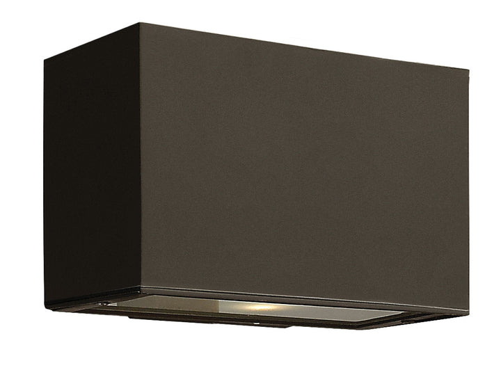 Hinkley Atlantis Outdoor Wall Light Small Up/Down LED Sconce Bronze 1645BZ-LED