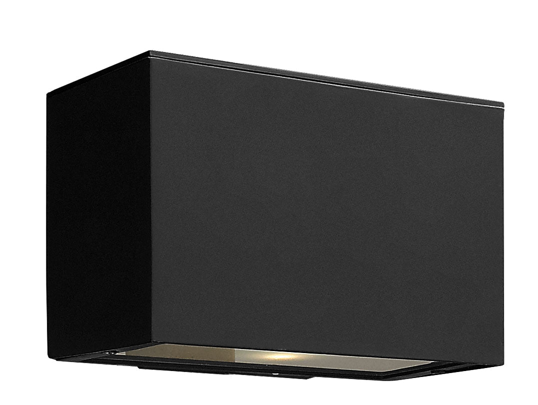 Hinkley Atlantis Outdoor Wall Light Small Down Light Sconce Satin Black 1646SK-LL