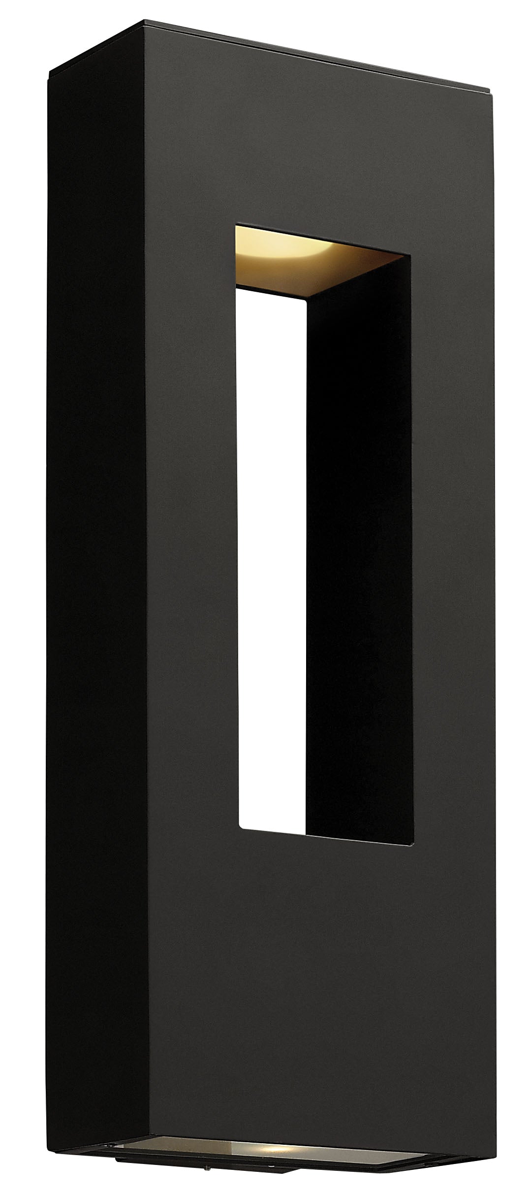 Hinkley Atlantis Outdoor Wall Light Large Wall Sconce Satin Black 1649SK-LL