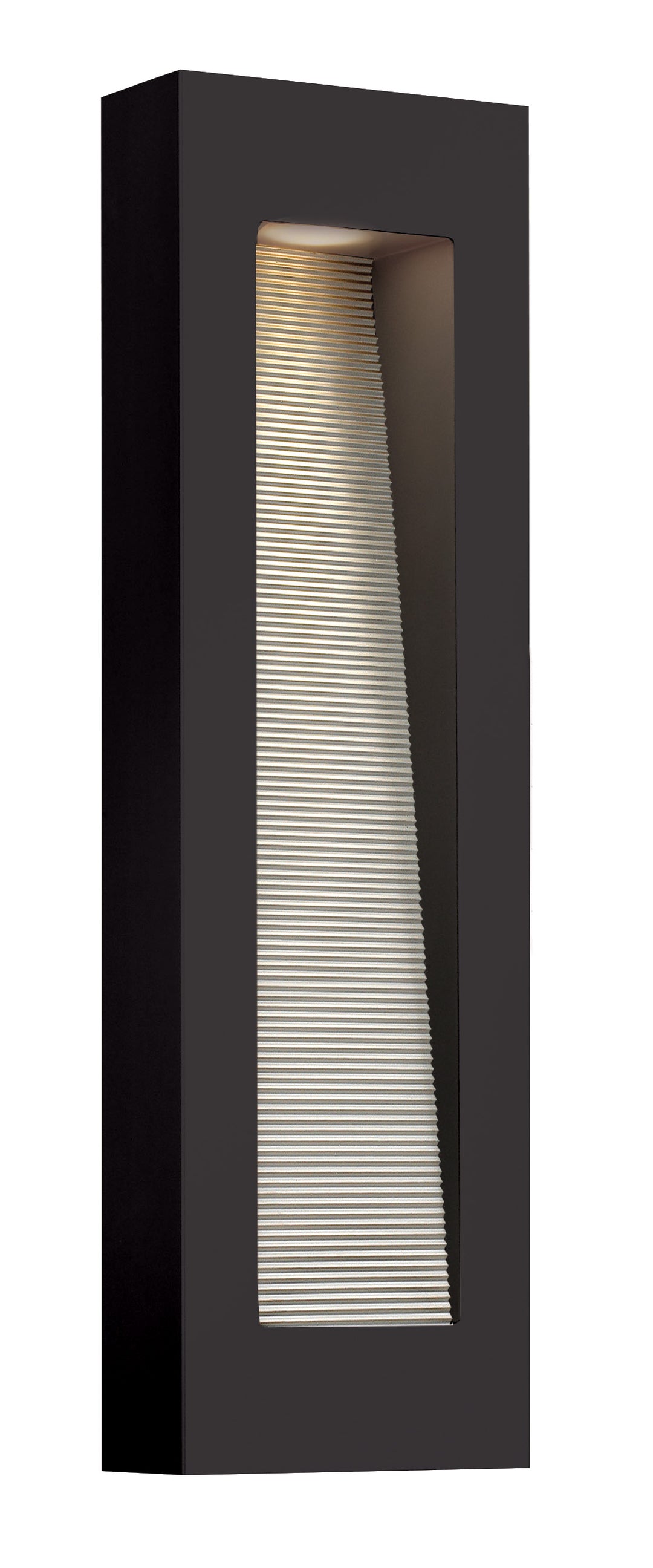 Hinkley Luna Outdoor Wall Light Large Wall Sconce Satin Black 1669SK