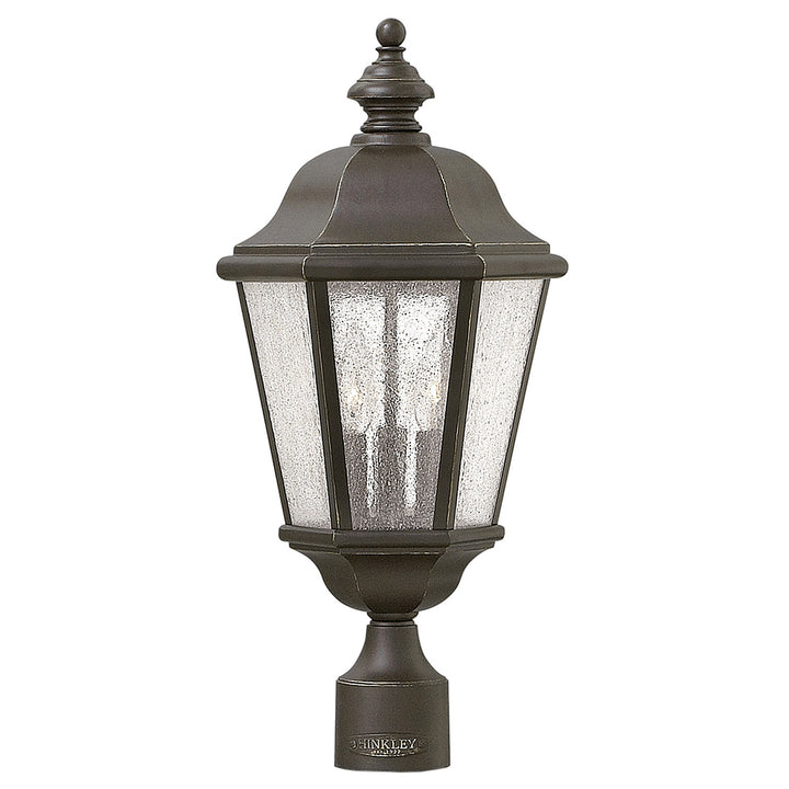Hinkley Edgewater Outdoor Post Mount Lantern Medium Post Mount Lantern Oil Rubbed Bronze 1671OZ-LL