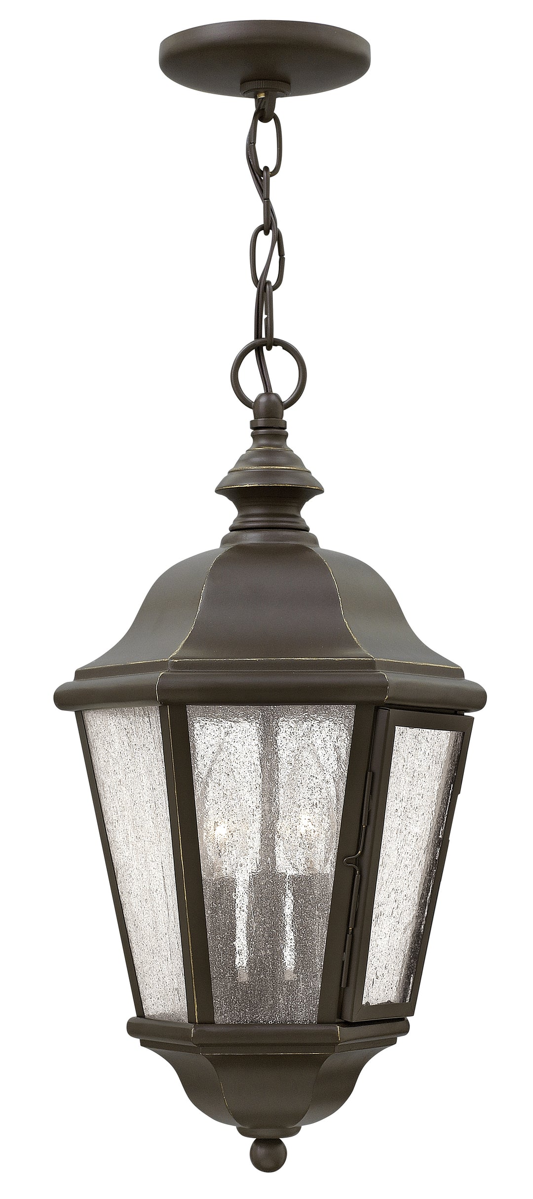 Hinkley Edgewater Outdoor Hanging Light Medium Hanging Lantern Oil Rubbed Bronze 1672OZ