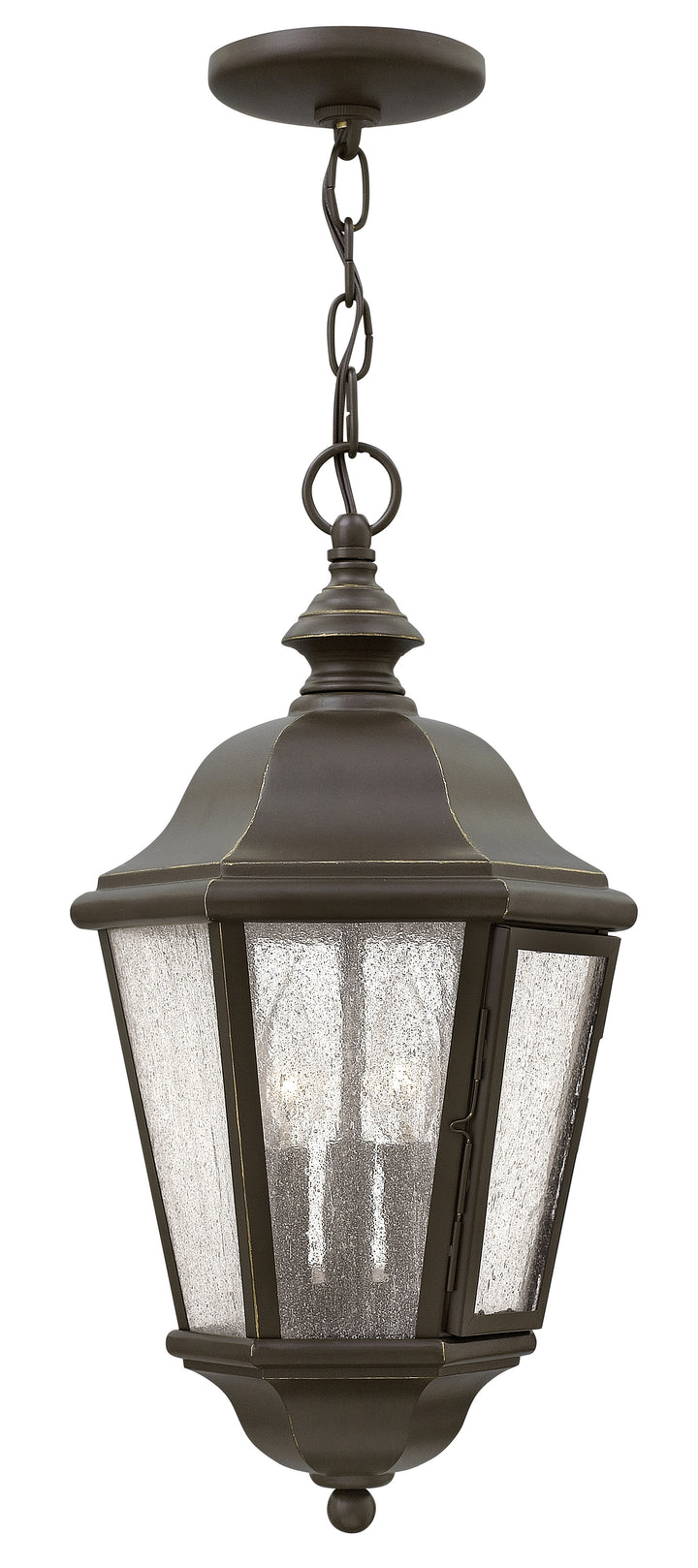 Hinkley Edgewater Outdoor Hanging Light Medium Hanging Lantern Oil Rubbed Bronze 1672OZ