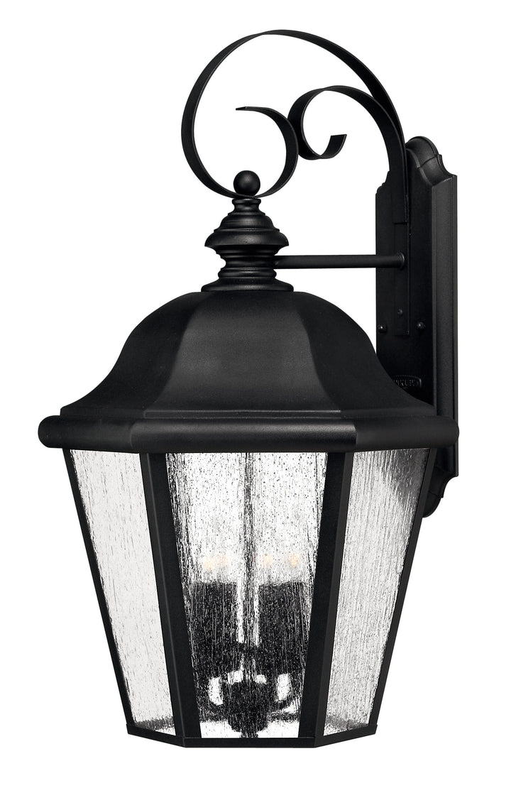Hinkley Edgewater Outdoor Wall Light Extra Large Wall Mount Lantern Black 1675BK-LL