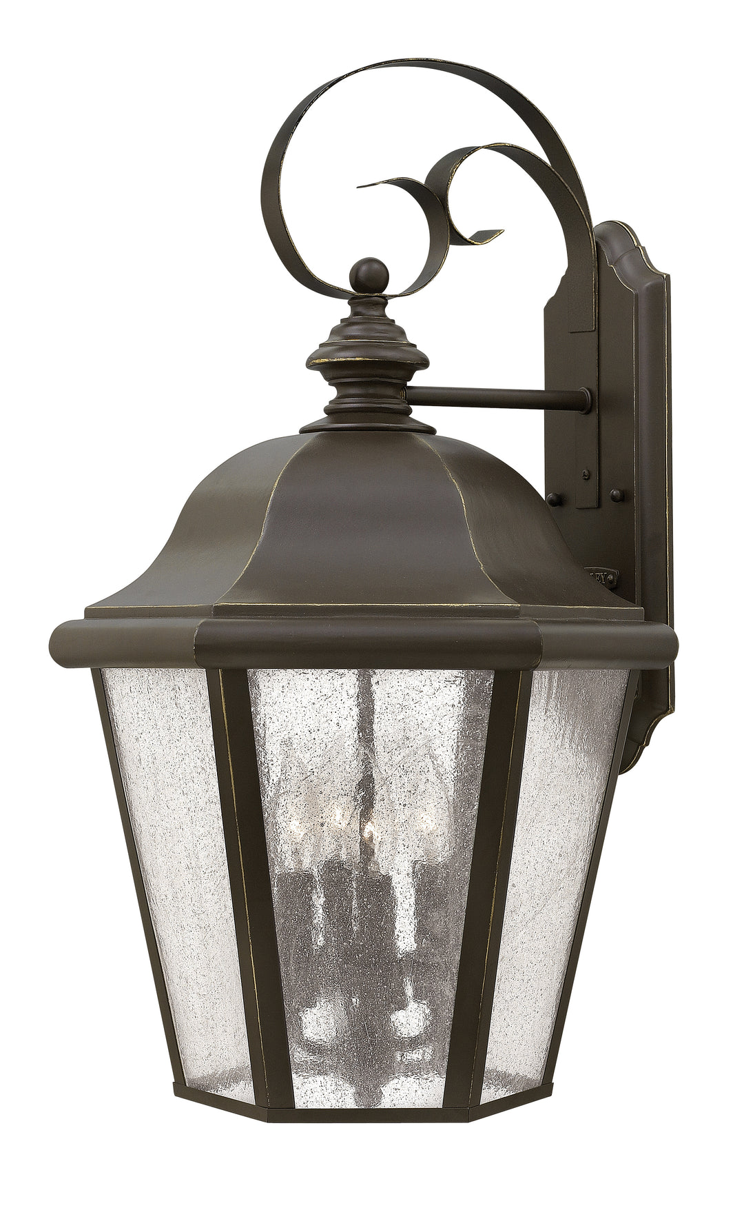 Hinkley Edgewater Outdoor Wall Light Extra Large Wall Mount Lantern Oil Rubbed Bronze 1675OZ