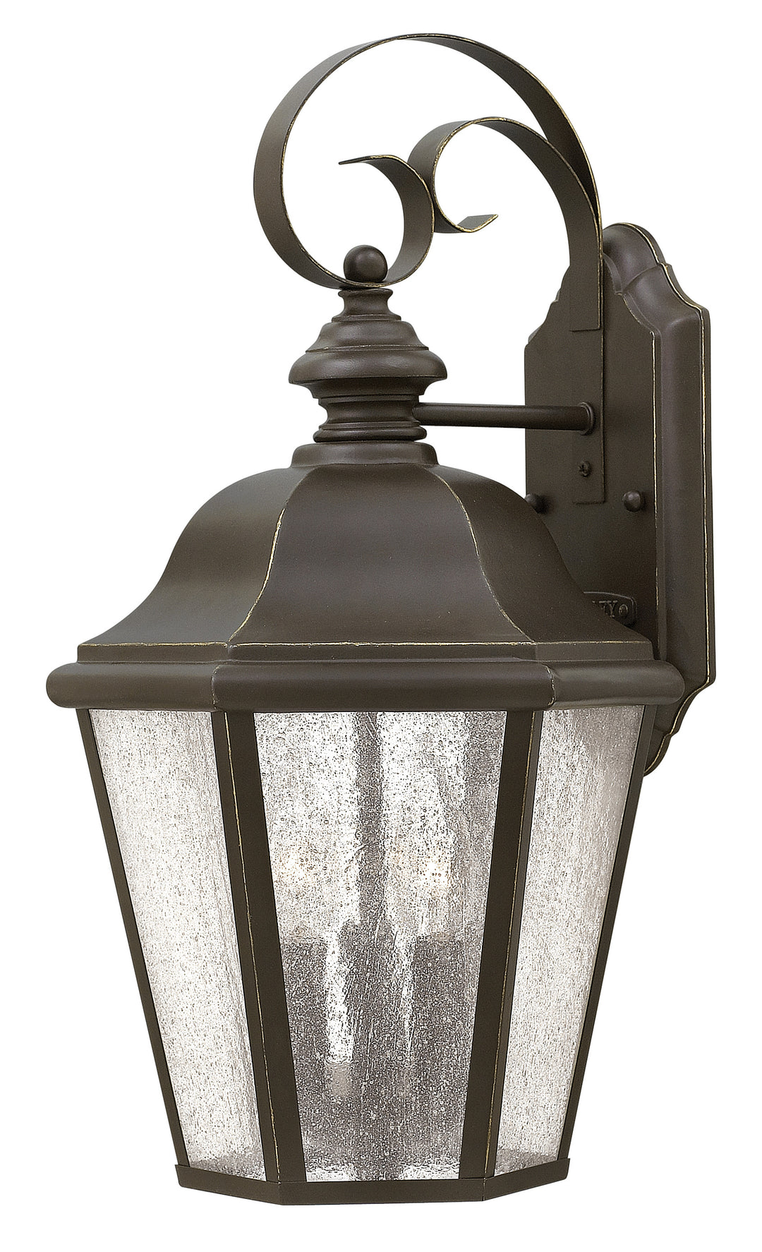 Hinkley Edgewater Outdoor Wall Light Medium Wall Mount Lantern Oil Rubbed Bronze 1676OZ-LL