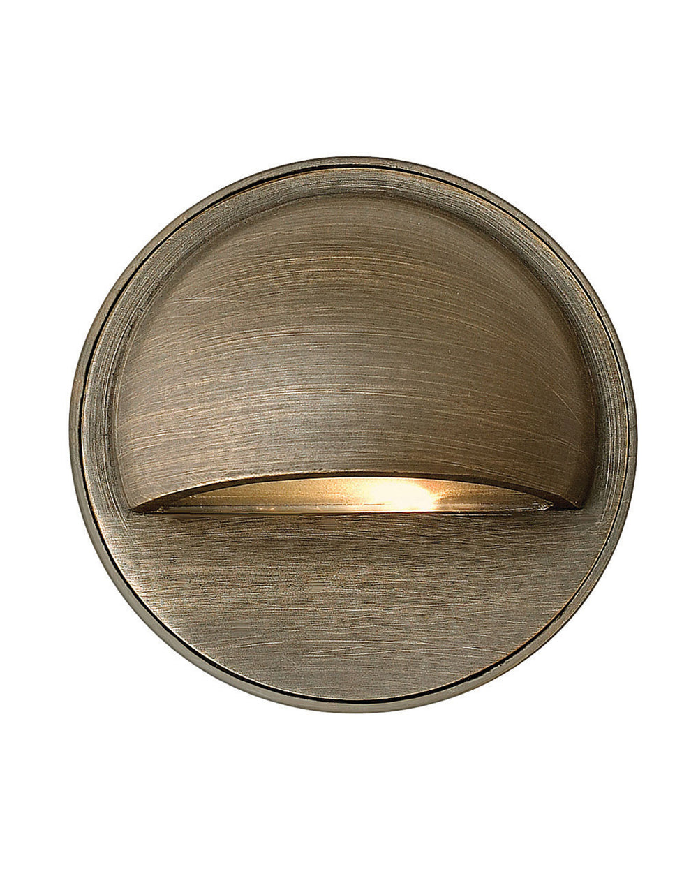Hinkley Hardy Island Deck Light 12V Round Eyebrow Matte Bronze 16801MZ-LL