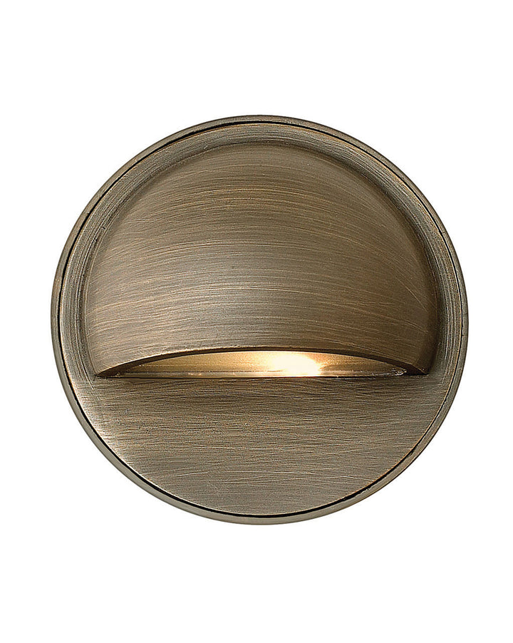 Hinkley Hardy Island Deck Light 12V Round Eyebrow Matte Bronze 16801MZ-LL